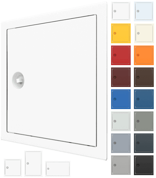 Trappe de visite métallique sur mesure plusieurs tailles, différentes couleurs Trappe de visite métallique sur mesure plusieurs tailles, différentes couleurs