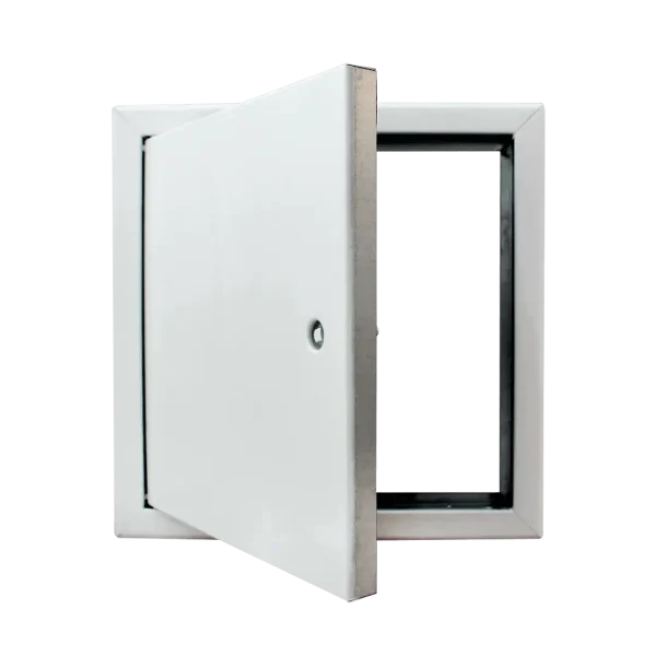 Stalen inspectieluik Tempo Softline luchtdicht met akoestische isolatie, vierkantsleutel, 200×200 tot 600×600 mm