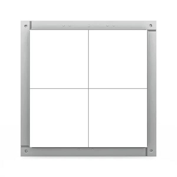 Inspectieluik Tempo Eco Star betegelbaar, gipsplaat 12,5 mm, 300×300 tot 800×800 mm