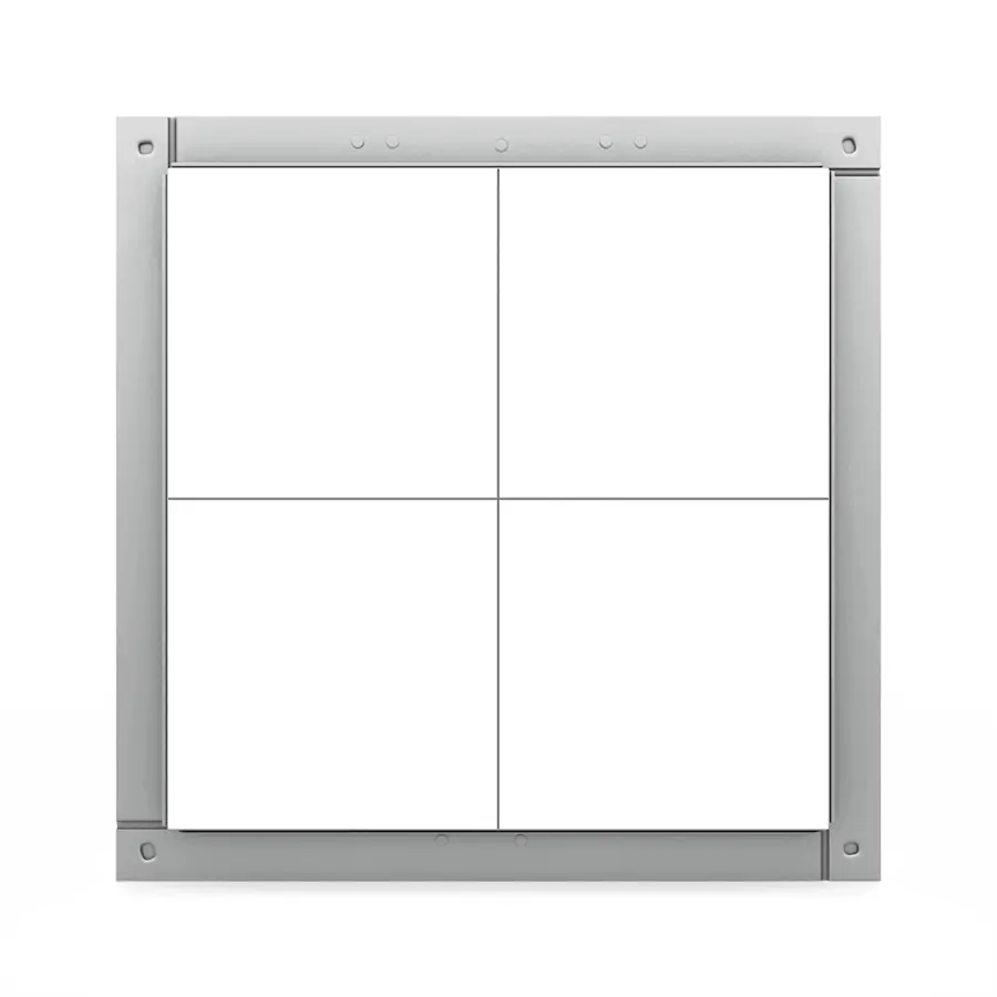 Inspectieluik Tempo Eco Star betegelbaar, gipsplaat 12,5 mm, 300×300 tot 800×800 mm
