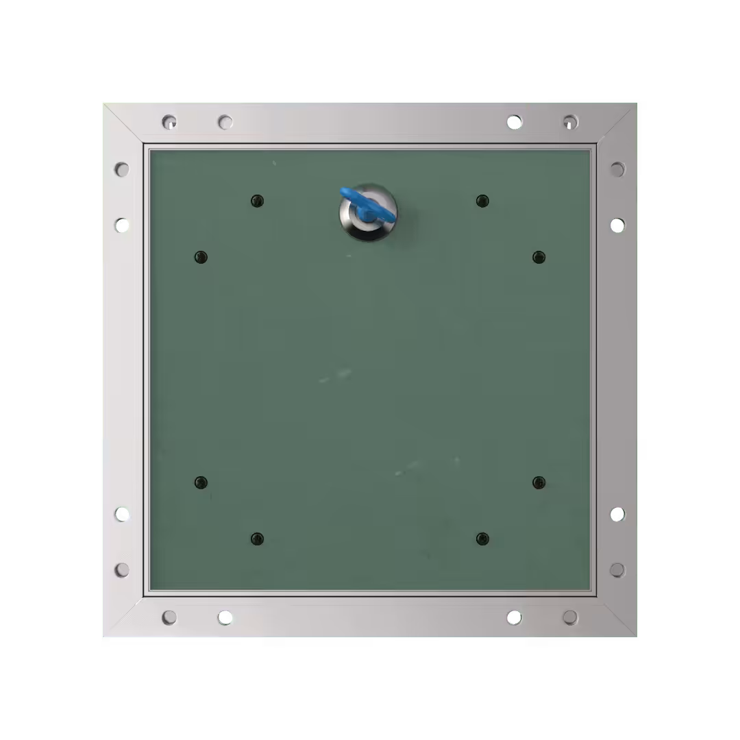 trape-de-visite-plaque-de-platre-alustar-4-pans-2.png Inspectieluik Tempo Eco Star voor gipsplaat BA 13, vierkantsleutel, 150×300 tot 1400×1400 mm