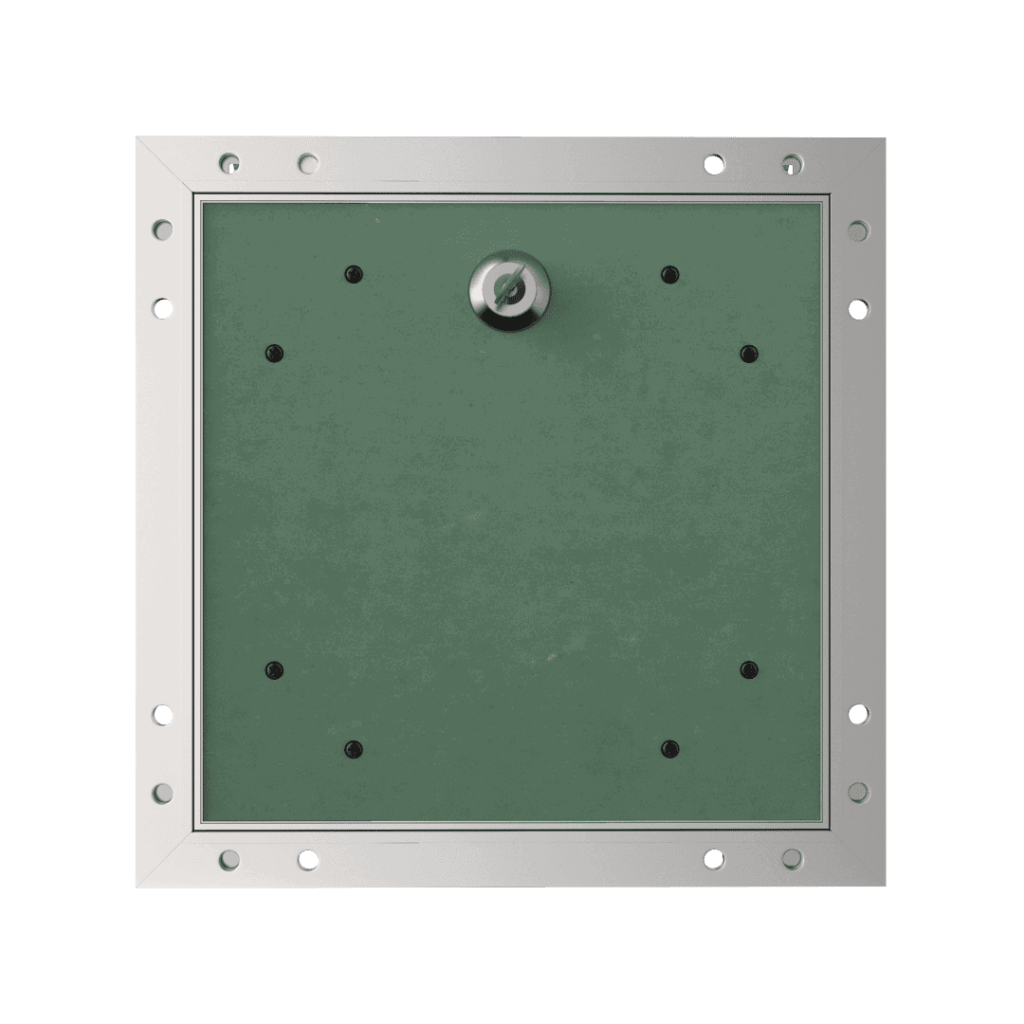 Inspectieluik Tempo Eco Star voor gipsplaat BA 13, cilinderslot, 150×300 tot 1400×1400 mm