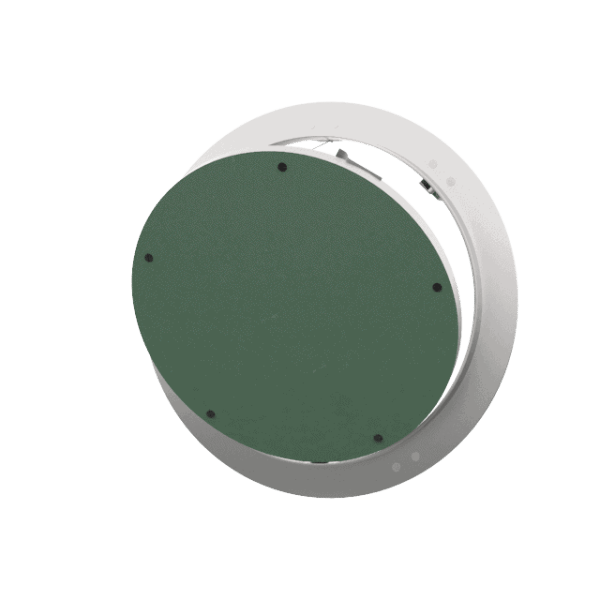Rond inspectieluik Tempo Rondo van gipsplaat 12,5 mm voor wand en plafond, onzichtbaar