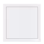 Inspectieluik Tempo Softline luchtdicht met thermische isolatie, push-to-open, 200×200 tot 600×600 mm
