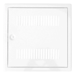 Stalen inspectieluik Tempo Softline geventileerd met ventilatierooster, vierkantsleutel, 200×200 tot 600×600 mm