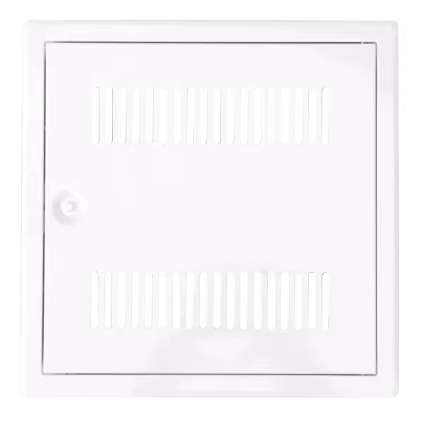 Stalen inspectieluik Tempo Softline geventileerd met ventilatierooster, vierkantsleutel, 200×200 tot 600×600 mm