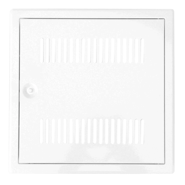 Stalen inspectieluik Tempo Softline geventileerd met ventilatierooster, vierkantsleutel, 200×200 tot 600×600 mm