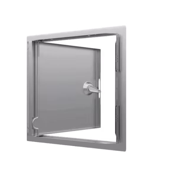Tempo Softline Gekleurd Stalen Inspectieluik met Vierkantslot - Afbeelding 4