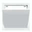 Stalen inspectieluik Tempo Softline luchtdicht en stofdicht, voor wand en plafond, 200×200 tot 600×600 mm