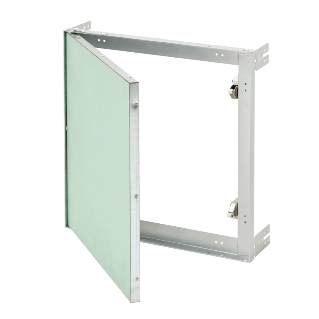 Inspectieluik Eco Star voor massieve muren en scheidingswanden van gipsplaat, onzichtbaar, 300×300 tot 600×600 mm