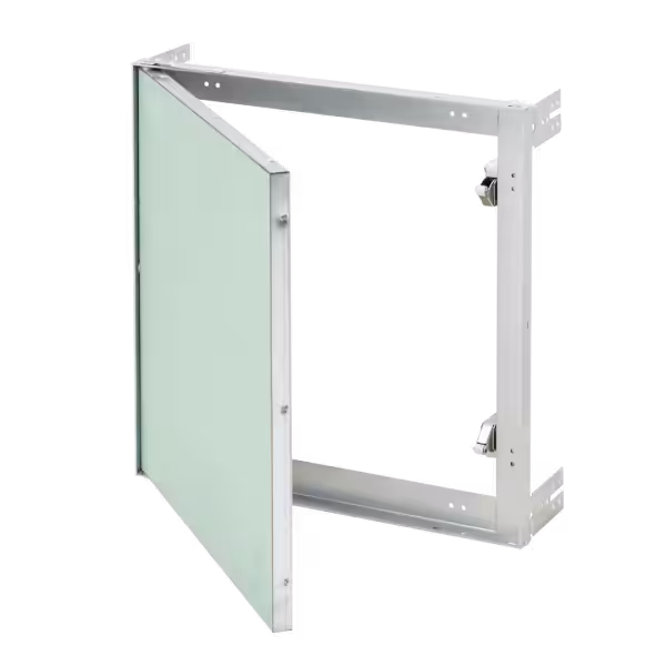 Inspectieluik Eco Star voor massieve muren en scheidingswanden van gipsplaat, onzichtbaar, 300×300 tot 600×600 mm