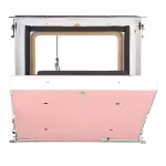 Brandwerend inspectieluik Tempo UniSpace, getest EI60 en EI90, voor wanden, plafonds en technische schachten